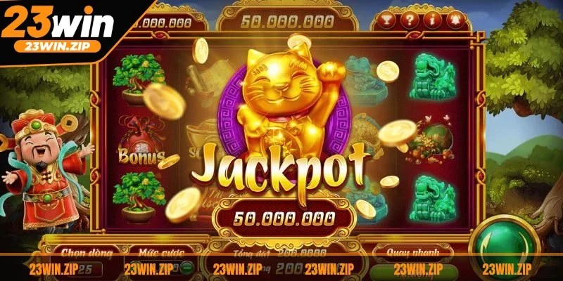 Nổ hũ Thần Tài là tựa game slot hấp dẫn, mang đến trải nghiệm kịch tính